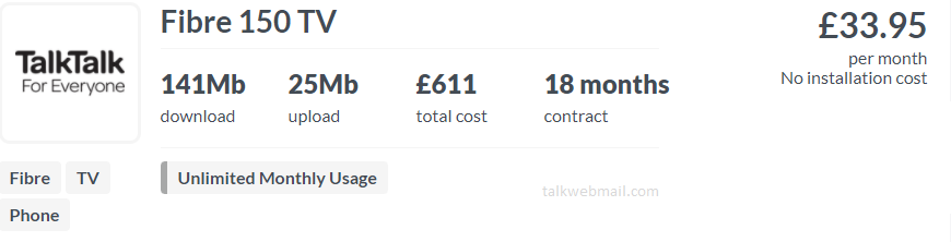 Fibre 35 Talktalk broadband deals
